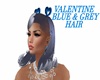 VALENTINE/BLUE/GREY/HAIR