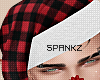!!S Plaid Santa Hat