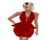 vestido coctel rojo