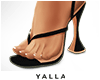 YALLA Sandals BLACK