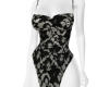 Lace High Slits Dress