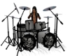 new skull drum set