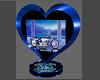 Blue HD Heart Frame