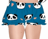 Girls Rules Panda Shorts