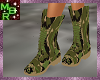 Army camouflage boots
