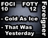 Foreigner-Cold Yesterday