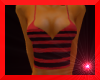 Red and Black halter top