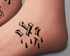 Feet.  Tatto