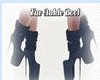 fur ankle boot