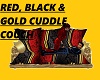 RED,BLACK & GOLD CUDDLE