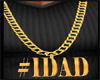 #1 Dad Gold