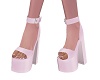 Pink Heels Sheer Hose