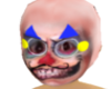 crazy clown mask