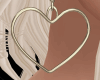 ! Gold Hearts Earrings
