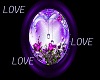 LOVE heart frame artwork