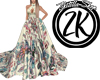 ZK- Floral Dress