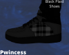 Black Plaid Shoes