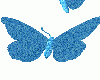 5 Blue glitterflies
