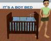 (BL) its a boy bed
