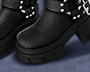 NK Leather Boots Black