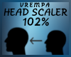 va. head scaler 102%