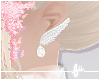 × Winged Earring: W