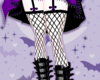 fishnet stockings 🦇