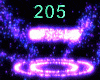 DJ Blue Stars Light