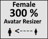Avatar scaler 300% Femal