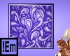 !Em Purple Framed Art V1