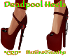 *ZD* Deadpool Heels
