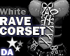 [DA] White Rave Corset