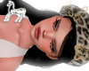 leopard hat hair
