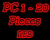 Red - Pieces