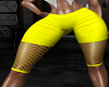 #9# ISA YELLOW SHORTS