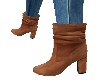 RUST SUEDE BOOTS