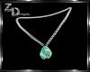 green opal necklace