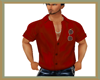 Red Masculine Shirt