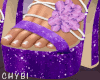C~Purple Nova Heels