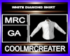 WHITE DIAMOND SHIRT