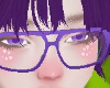 Purple Glasses M