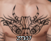 Zt-Chest Bull Tattoo
