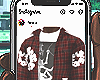 Tears Flannel Shirt Red