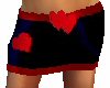 Blue skirt with Hearts