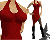 Red Halter Dress