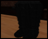 Black Furry Boots