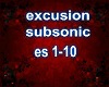 excusion-subsonic