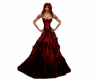 vestido elegante rojo