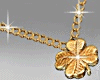 St Patrick Necklace Gold