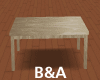 [BA] Golden Coffee Table